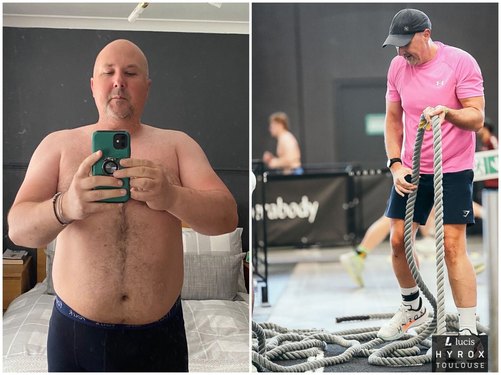 Client transformation — dramatic change