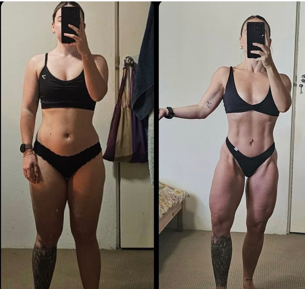Client transformation — muscle definition